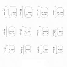 French Short Press On Nails For Women - 4 Box 96 Pcs Christmas Holiday Fake Nails Kit, Square Medium Length False Nails With Designs.Women Cute Pink Colos Nails,Valentine's Day Nails With Jelly Glue And Nail File, Multi Color Easy Wearing Nails For Daily, Work, Party - 薄荷綠349 - 查看 6