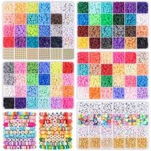 1000/2000/3000/2315/2955/3032/4892pcs Soft Clay, Suitable For DIY Jewelry Making, Home Crafts To Enrich Daily Life, Making Bracelets, Necklaces, Beading, Holiday & Valentine's Day Gifts