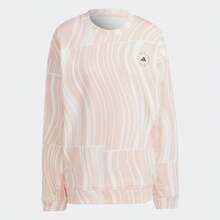 Adidas Women's Comfortable Casual Round Neck Sweatshirt, Spring/Autumn HS0986 - Pale Pink - View 1