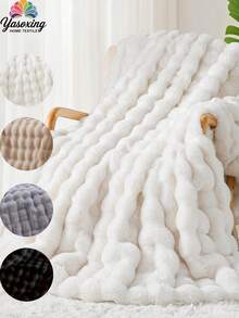 1 szt. biały, czarny, szary, khaki, pluszowy koc ze sztucznego futra królika, miękki i ciepły, luksusowy styl, wielofunkcyjny, łatwy w pielęgnacji, lekki i wszechstronny, dostępny w wielu kolorach i rozmiarach, luksusowy, puszysty, długi, pluszowy koc, miękki i wygodny, do użytku w salonie, sypialni i na sofie, narzuty na kanapy do domu, pościel do sypialni, artykuły gospodarstwa domowego, nadające się do prania w pralce, niezbędny na zimę, koc, - Wielokolorowe - Zobacz 1