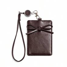 蝴蝶结可伸缩卡包 - 金属伸缩挂绳可伸缩身份证卡包 现货日式风格 女士迷你钱包 小钱包 卡包 照片卡包 钱包 钥匙扣 手腕包 旅行必备证件卡包 - 彩色 - 查看 14