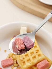 3件套不锈钢便携式餐具套装，不锈钢材质，可重复使用，适合野餐、露营、家庭旅行、工作、户外活动，也适用于厨房、餐厅、学生、旅行、露营、办公室、节日礼品。 - 彩色 - 查看 6