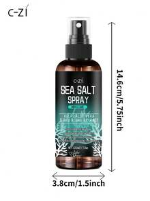 C-ZI Men's Sea Salt Spray, 100ml/3.53oz, Adds Soft Texture, Creates Lightweight Styling - 100ml - View 11