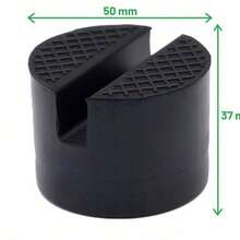 Universal Cylinder Jack Rubber Support Blocks - Heavy Duty Pressure-Resistant Rubber Pads Made By Cutting And Molding Process | Car Truck Jack Stand Protective Pads Shock Absorbing Mats - one-size - View 4