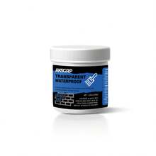 AKSGRP Transparent Waterproof Sealant | Strong Waterproofing & Quick Leakage Repair - Suitable For Kitchen/Bathroom/Roof/Wall/Windowsill/Balcony, Multi-Surface Compatible, Weather-Resistant, - Black - View 1