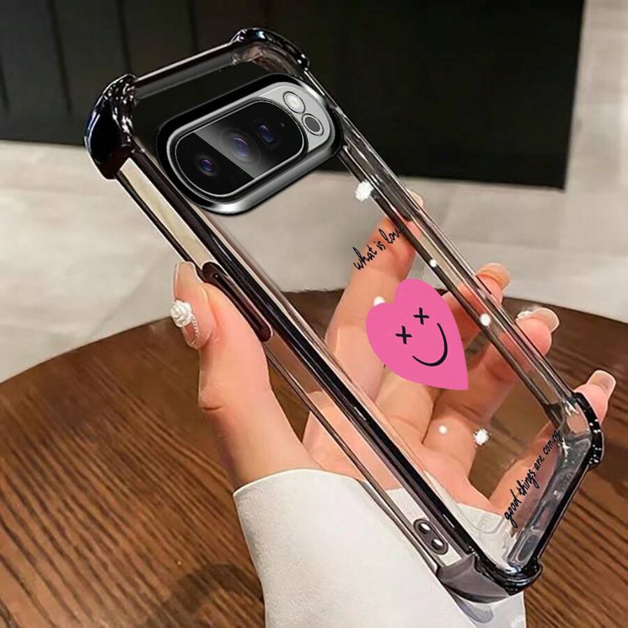 これらのスマホケースは6つの新鮮ななやかなCOLORがあり,シンプルでもしあるなら々しいカートゥーンデザインが特です. これは耐衝撃性があり,透明で完全に保護するするするため,画素9、ピクセル9プロ、ピクセル9プロXL,そしてPixel9Aに完璧にフィットします. ご家族,カップル,友人への晴れたれらしいプレゼントり物になります. 特にクリスマスのSeasonに最适です. おっとあケース,Oppoあおお、オッポあケースフォン,かわいいピクセラケース,VivoY,シンプルな男性用フォンカバー,フォンケース,便利なカバー. - ブラック - チェックする 1