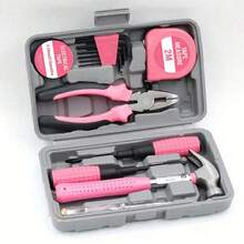 1 Conjunto De Ferramenta Manual Para Casa, Ferramenta De Reparo De Hardware Elétrico, Conjunto De Caixa De Ferramenta Multiuso Para Veículos Domésticos