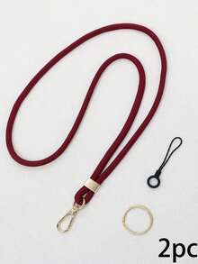 1 件黑色尼龙颈带手机挂绳，适用于身份证徽章夹和钥匙，配有手机绳，可爱的教师挂绳，适用于信用卡、通行证、手机饰品配件，配有金属钥匙圈，是送给女士、男士、职员、学生、老师、朋友的绝佳礼物，万圣节学校汽车配件，哥特 Y2k - 彩色 - 查看 29