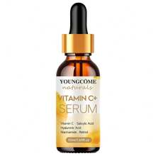 YOUNGCOME 维生素 C 和烟酰胺亮肤精华套装 – 暗沉肌肤的滋润保湿霜 | 补水、修护、均匀肤色 | 完美的节日护肤礼品 - 紅木色 - 查看 16