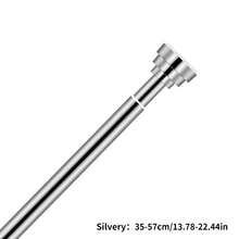 [Popular] 1pc Adjustable Tension Rod, Double-Sided Adjustable, With Plastic Base, Stainless Steel Material, Suitable For Shower Curtain, Window Curtain, Closet, And Balcony Clothes Drying, Available In Silver, Black, White, Graybedroom,Organizer,Organiser,Home Storage,White T Shirt Women,Black Pants Women,Ladies Winter Clothes,Dress,Winter Clothes For Ladies,Elegant Woman Dresses,White Shirt For Ladies,Long Sleeve,White Jumpsuit For Women,Spring Dresses For Women,Spring Outfits For Women,Spring,Spring Clothes,Minimalist,Summer Tops - Multicolor - View 35