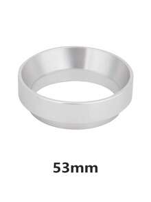 51/53/58毫米意式浓缩咖啡粉定量环，铝制咖啡粉定量环漏斗，带磁性替换零件，咖啡配件