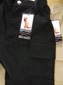 Short  Liso  Casual  Sexy  Cargo    pantalon corto  Diario  Vacaciones - Negro - Ver 7