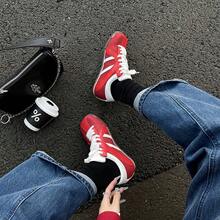 Women Canvas Shoes - Red - View 3