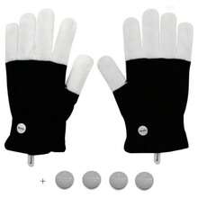 Guantes LED Iluminados con 6 Modos, Ideal para Hombres, Mujeres y Niños - Multicolor - Ver 1