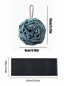 去角质丝瓜络海绵套装 - 超柔软网状浴球，大号柔软玫瑰形网状沐浴丝瓜络，可去除泥垢，可爱搓澡巾，泡沫沐浴球，超柔软花朵造型网状海绵，去角质沐浴球，身体磨砂球，沐浴海绵，无手柄，沐浴配件，家居沐浴配件，男女通用 | 深层清洁和肌肤更新，感恩节、圣诞节礼物、复活节礼物 - 彩色 - 查看 10