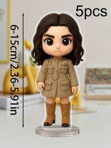 定制人偶肖像、个性化数码肖像艺术、定制照片转卡通亚克力牌匾、婚礼纪念品、个性化亚克力纪念品、周年纪念礼物、送给特别之人的完美纪念品、个性化照片立牌、办公室装饰、优雅生活