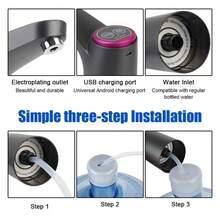 (Blanco)Dispensador de agua eléctrico automático, bomba de agua con barril USB, botella de agua, interruptor de botella para beber de galones, aparatos de tratamiento de agua - Blanco - Ver 5