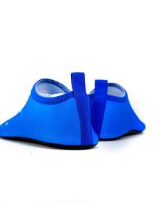 Boys Shark Print Water Shoes - Quick Dry Anti-Slip For Beach - Blue - View 7