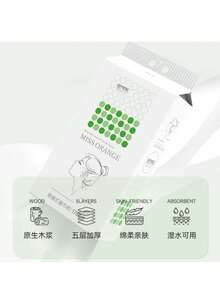 1780 Sheets Orange Girl Hanging Tissue, Hanging Paper Towel For Toilet, Toilet Paper - White - View 1