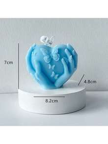 1pc Heart-Shaped Scented Candle, Creative Home Decor, Long-Lasting Burn, Gift For Her, Home Decoration, Romantic Wedding Decor Candle & Commemorative Gift, Suitable For Couples, Lovers, Brides, Anniversary, Engagement, Birthday, Christmas, Valentine's Day, Room Decoration - Multi Scents - View 14