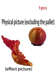 1 Pc 3D Printed Mucus Ball Stress-Relieving Toys, Daydreaming Toys, Round Deformable Balls, Used To Relieve Stress And Anxiety, Suitable As Sensory Stimulation Decorations For Offices, Leisure Items For Use In Offices And During Travels, And Also An Ideal Creative Gift - Multicolor - View 16