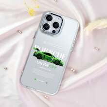 Diseño de coche de carreras verde. Esta elegante funda es compatible con los modelos  16, 15, 14 Pro Max, 13, 12, 11, XR y XS Plus. Fabricada en silicona TPU, ofrece protección contra golpes y caídas, además de una sensación superior. Es un regalo ideal para familiares, amigos y seres queridos, y una elección perfecta para Navidad. cubiertas, funda de teléfono, fundas de teléfono, funda de , funda de  17 pro, funda de  16, navidad, funda de  17 pro max, funda de  17, fundas de , funda de  15,  17 pro max, fundas para , funda de  16 plus, regalos de navidad, funda de  13, funda de teléfono de navidad, funda de  16 pro, funda de teléfono  15, funda de teléfono  13, funda de  33, rosa, funda de teléfono ros - transparente - Ver 2