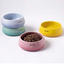宠物陶瓷碗，封闭式碗口，防黑化，狗碗，家用水碗，防溅易清洗，大号猫咪零食碗，宠物碗