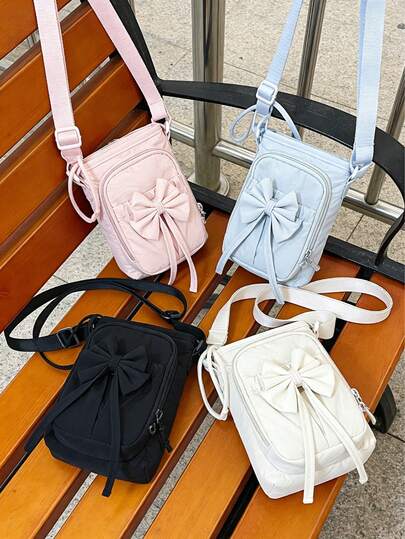  Peach Tree Women Bucket Bag Crossbody Bag Shoulder Bag Water Bottle Bag Sports Cycling Bag Night Running Bag Shopping Bag Commuting Essential Cosmetic Bag Drawstring Design Phone Bag, Fashion Multi-Color Bag, Gift For Girlfriend