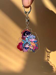 1 móc khóa acrylic hình nhân vật hoạt hình (Till, Sua, Ivan, Hyuna, Luka, Mizi), đồ lưu niệm anime, phụ kiện điện thoại hoạt hình, móc khóa xe hơi, mặt dây chuyền ba lô, phụ kiện túi xách, tượng hoạt hình, quà tặng Halloween - Nhiều màu - Xem 8