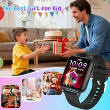 2025 Smart Watch For Teens, 300mAh Battery, 18 Educational Games Built-In, Touchscreen, USB Port, Camera, Pedometer, Calendar And Alarm - Multi-Color Silicone Strap, Sports Design, Suitable For Children Aged 6-12, Perfect Gift For Halloween And Christmas, Fun Learning Tool, Fashionable Teen Watch, Comfortable To Wear, Interactive Device, Designed For Teenagers