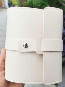 珠宝收纳袋 耳环整理器 便携旅行防氧化多功能珠宝手链收纳袋 实用旅行珠宝收纳袋 珠宝袋及卷式收纳盒 化妆包 旅行珠宝袋 便携式珠宝收纳盒 必备旅行配件（注：不含珠宝） - 彩色 - 查看 15