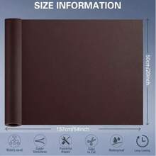 20x54英寸人造革修补片，自粘皮革墙纸，人造革胶带，适用于沙发、家具、汽车座椅内饰修复，防水防油，卧室/客厅墙面装饰 - 50x137cm-20x54inch - 查看 8