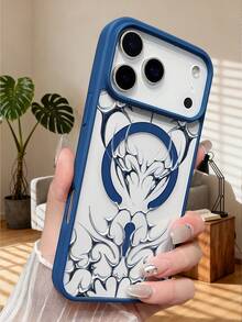 GALLAPLE Dark Abstract Heart Spiked Thorn Graphic Design Protective Magnetic Phone Case Grunge Aesthetic Gothic Edgy Unique Compatible With Iphone 17 Pro Max 17pro 17Air 17 16 15 14 13 12 11 X XS XSMAX Plus Pro ProMax S25Ultra S25 S24 S23FE S22 Plus FE Case - 白色 - 查看 9