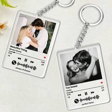 C-photo Music Circle Keychain