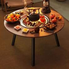 Outdoor Smokeless Barbecue Grill, Portable Folding Barbecue Table, Charcoal Grill For Backyard, Patio, Camping