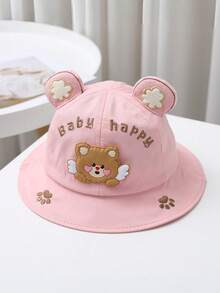 Baby Hats, Cute Bear Design Sun Protection Baseball Cap For Toddlers, Boys & Girls, Spring/Autumn - Bear Wings - View 11