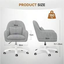Nalupatio Home Office Chairs - Xám - Xem 6