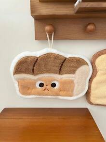 1 pièce Serviette de main en forme de pain mignon, serviette absorbante, style suspendu pour la cuisine, la salle de bain, la décoration de la pièce, absorbante et facile à nettoyer, serviette de cuisine, accessoires de salle de bain (il peut y avoir de légères différences de couleur entre l'image et le produit réel) - Multicolore - Voir 14