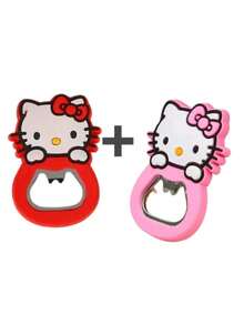 Sanrio 1PC Silicone Bottle Opener - And Multifunctional Kitchen Tool - Perfect For Home Bars And Soda Enthusiasts To Collect And Design, Wine Opener, Party ﻿