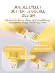 Baby Crown Shower Cap, Prevents Water From Getting In Eyes And Ears, Washing Hair Tool, Children's Bath And Shower Cap, Plastic + TPE, Elastic Shower Cap