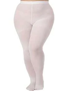 1 Pair Of Candy-Colored Women's Plus-Size Pantyhose, Super Soft Solid Color Semi-Transparent Pantyhose, High-Waisted Silk Stockings, Suitable For Daily Use - Multicolor - View 9