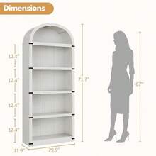 Bookcase - White - View 2
