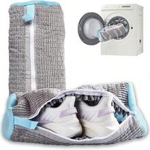 Durable Shoe Wash Bag, Suitable For All Shoe Types - Sturdy Polyester Zipper Closure, Soft Lining, Reusable, Great For Athletic, Casual And Dress Shoes - Multicolor - View 14