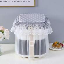 Lace Fabric Multi-Functional Dust Cover For Air Fryer, Rice Cooker, Blender, Kitchen Appliances