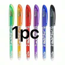 1/56 Peças Conjunto de Refil de Caneta Esferográfica Recarregável Azul - Multicolorido - Visão 8