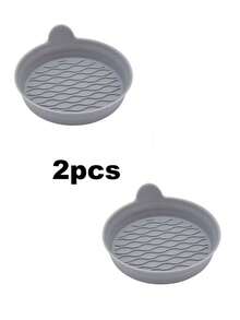 硅胶车载杯垫 防滑车载杯架 适用于车辆内饰 通用车载杯架衬垫 耐热车载脚垫 男女通用 自驾游车主 适用于所有车型 车载水杯垫 水杯底座 车载内饰配件 旅行必备 车载收纳 - 彩色 - 查看 17