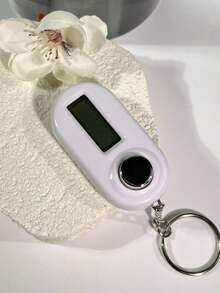 斋月便携式电子计数器，迷你定时器钥匙扣，数字显示厨房计数器，小巧便携装饰吊坠，时间管理工具，斋月小礼物，适合户外多种场景使用 - 彩色 - 查看 1