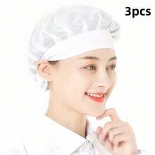 1pc Kitchen Cooking Chef Mesh Cap, 360 Degree Air Circulation Work Caps, Dust-Proof And Comfortable Chef Hat, Mesh Dust-Proof Hat, Suitable For Catering, Baking, And Workshop Use - Multicolor - View 13