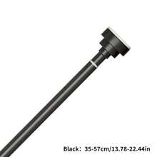 [Popular] 1pc Adjustable Tension Rod, Double-Sided Adjustable, With Plastic Base, Stainless Steel Material, Suitable For Shower Curtain, Window Curtain, Closet, And Balcony Clothes Drying, Available In Silver, Black, White, Graybedroom,Organizer,Organiser,Home Storage,White T Shirt Women,Black Pants Women,Ladies Winter Clothes,Dress,Winter Clothes For Ladies,Elegant Woman Dresses,White Shirt For Ladies,Long Sleeve,White Jumpsuit For Women,Spring Dresses For Women,Spring Outfits For Women,Spring,Spring Clothes,Minimalist,Summer Tops - Multicolor - View 33