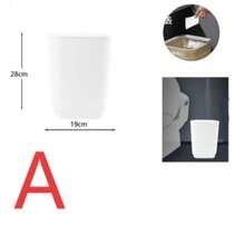19*28cm Foot Pedal Trash Can - 5 Colors Available, Odor-Proof Garbage Bin For Bathroom, Kitchen, Bedroom, Balcony, Home Use With Lid - Multicolor - View 14